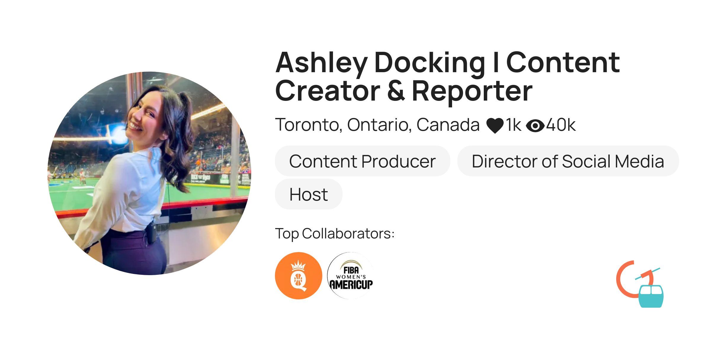 Ashley Docking | Content Creator & Reporter | Gondola