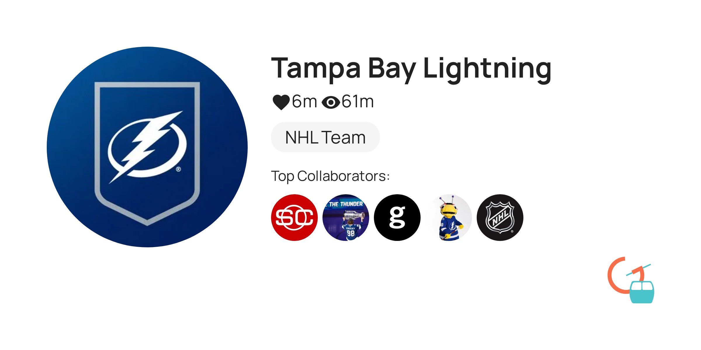 Tampa Bay Lightning Gondola