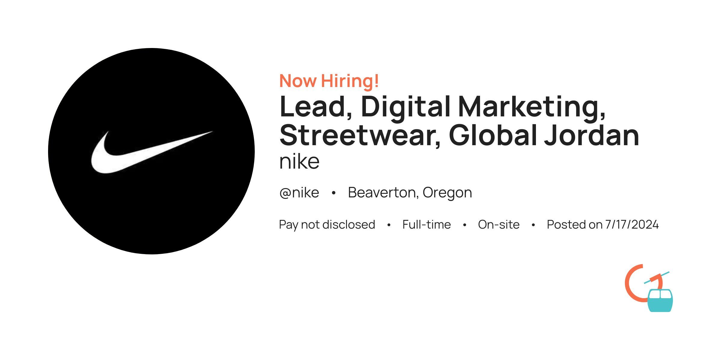 Nike now hiring hotsell