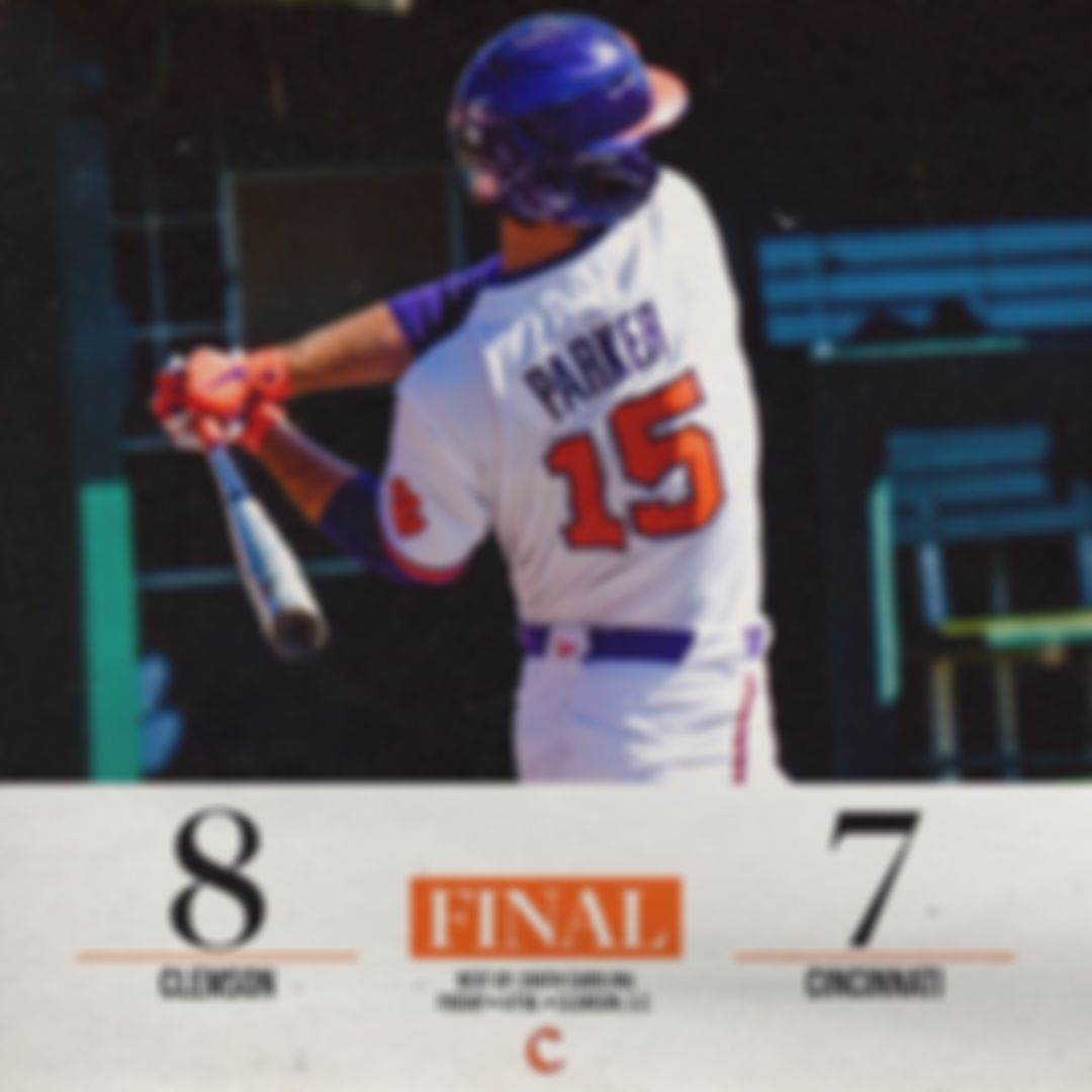 Image post by @clemsonbaseball on Instagram