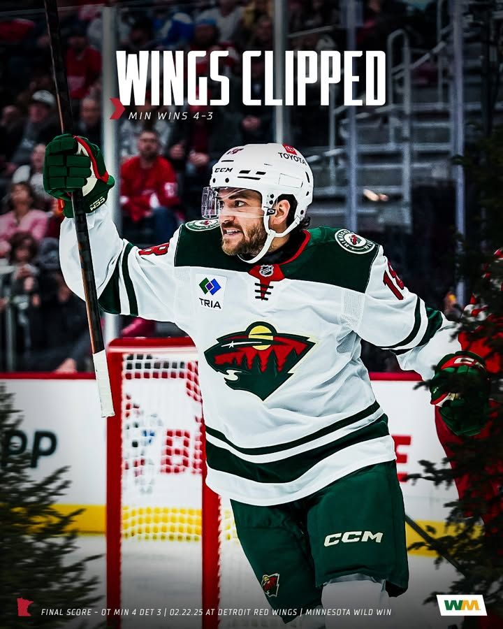Image post by @minnesotawild on Facebook