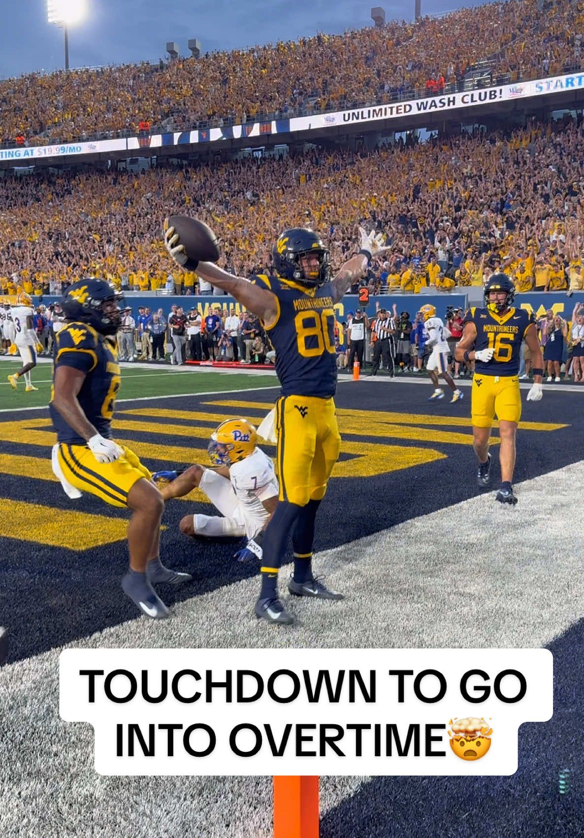 Video post by @wvufootball on TikTok
