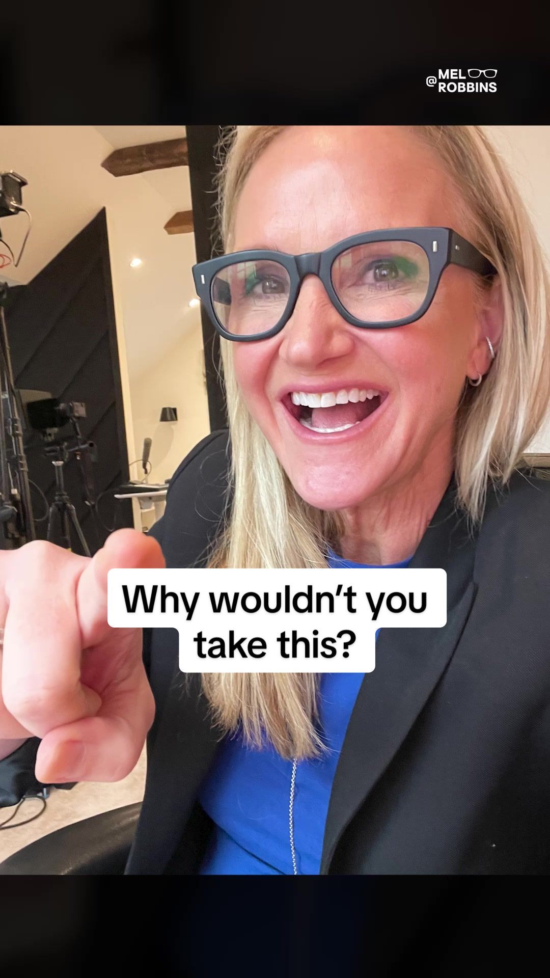 Video post by @melrobbins on TikTok