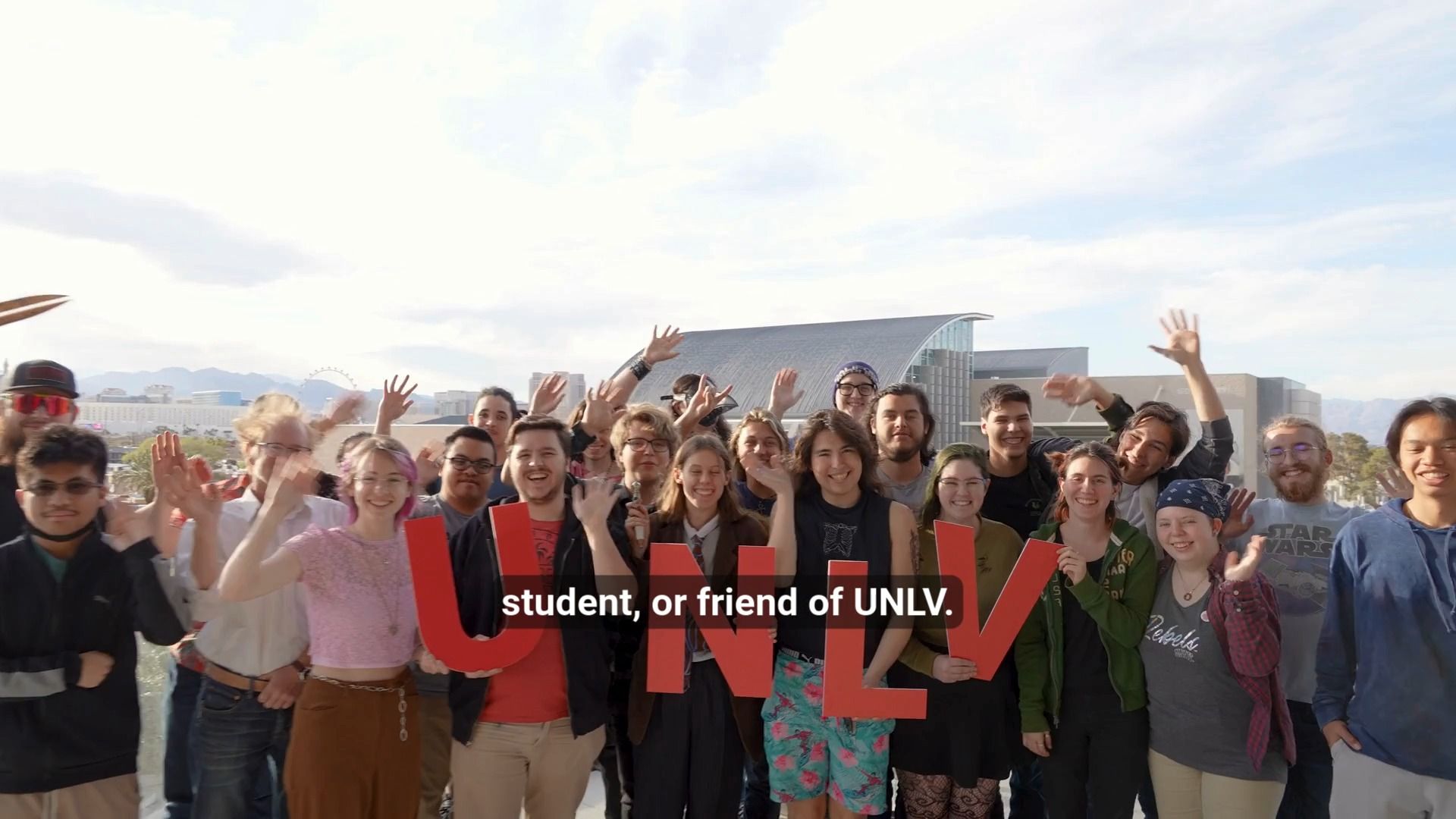 Image post by @UNLVAlumni on Facebook