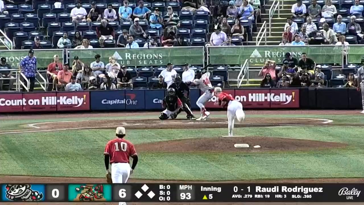 Video post by @trashpandasbaseball on Facebook