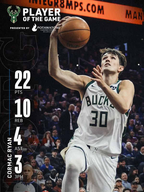 Image post by @milwaukeebucks on Facebook
