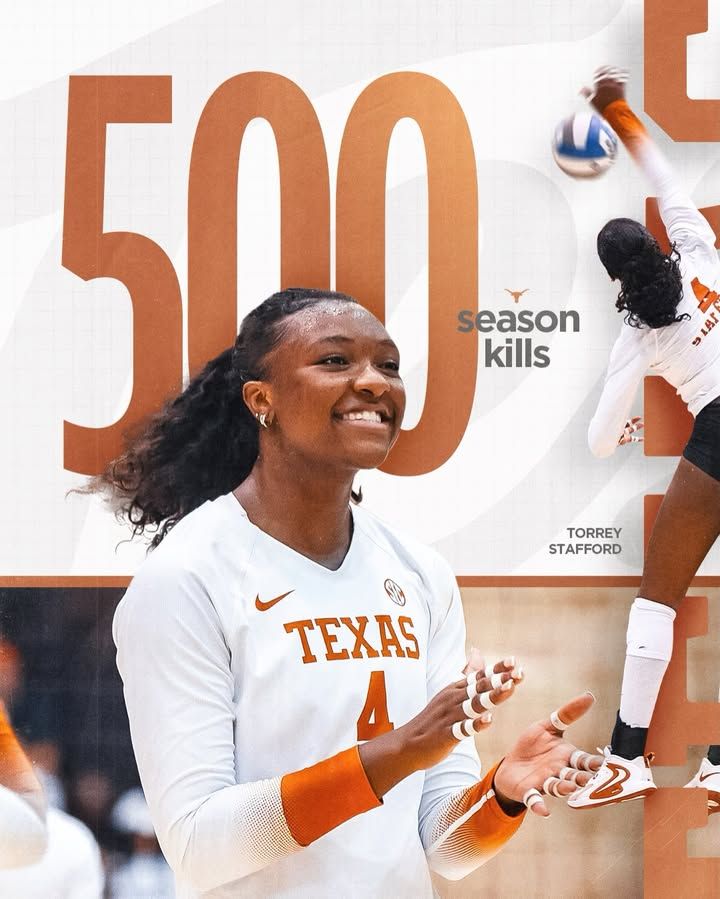 Image post by @TexasLonghornsVolleyball on Facebook