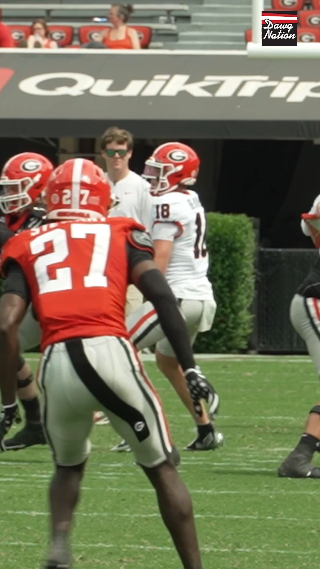 Video post by @UGA DawgNation – Georgia Bulldogs on Facebook