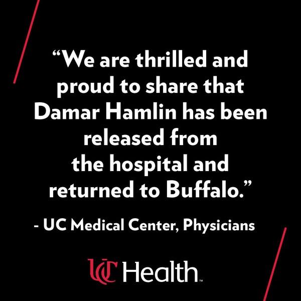 Image post by @UCHealthCincinnati on Facebook