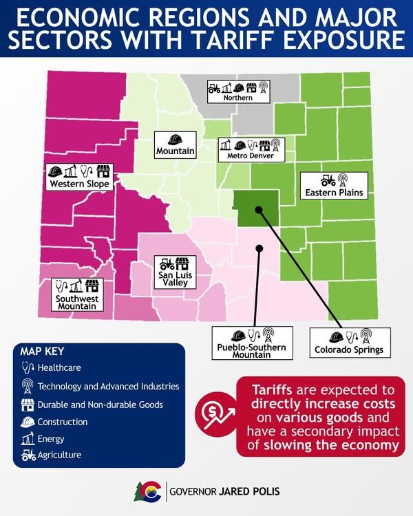 Image post by @jaredpolis on Facebook