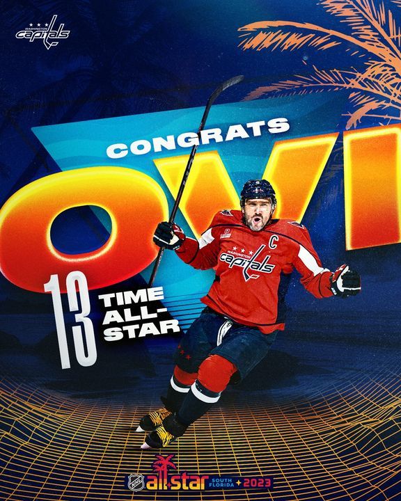 Image post by @Capitals on Facebook