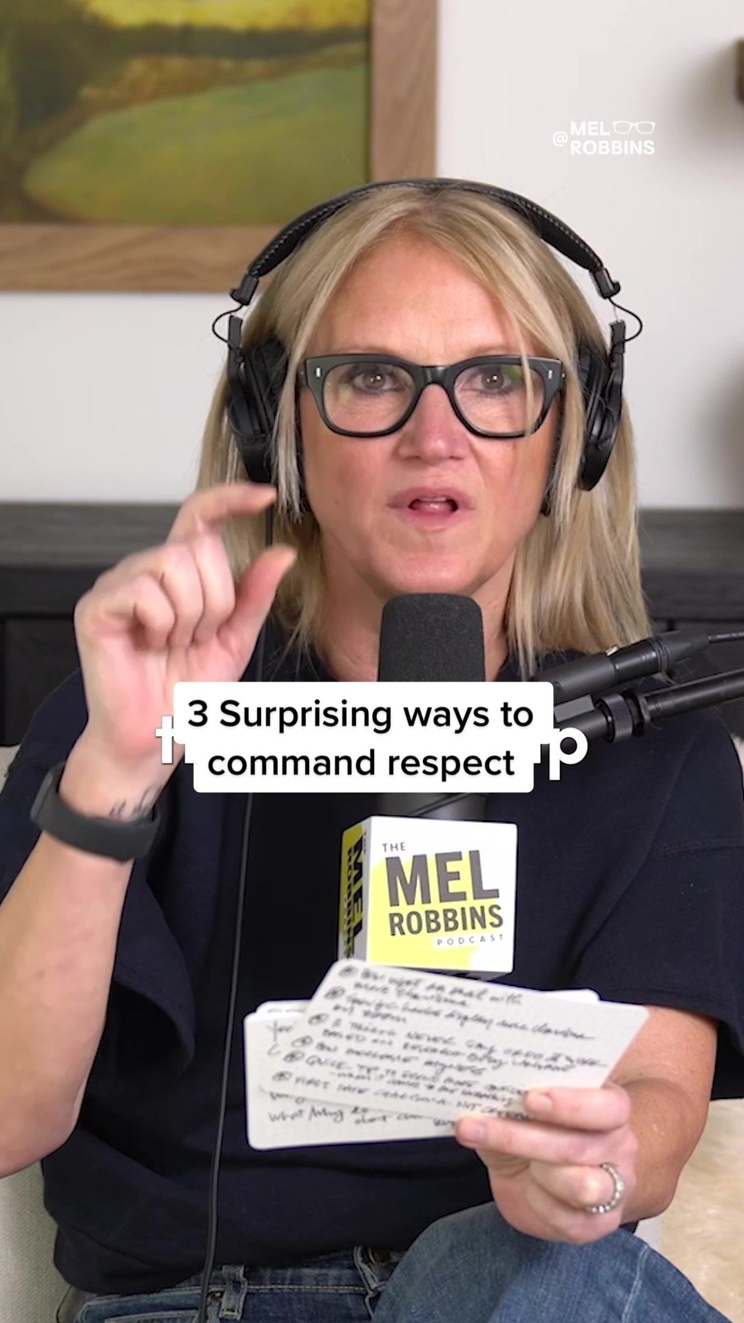 Video post by @melrobbins on TikTok
