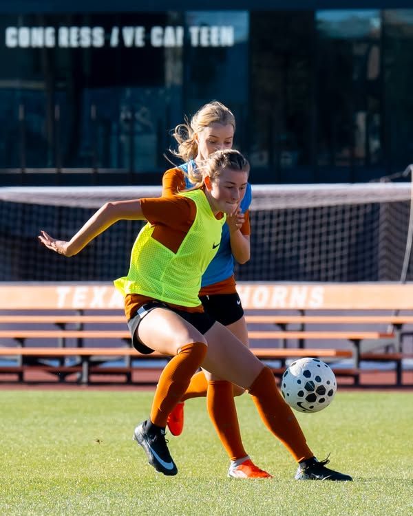 Image post by @TexasLonghornsSoccer on Facebook
