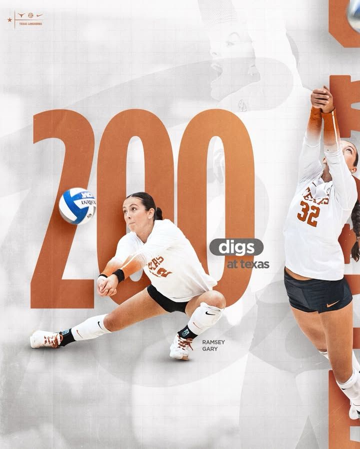Image post by @TexasLonghornsVolleyball on Facebook