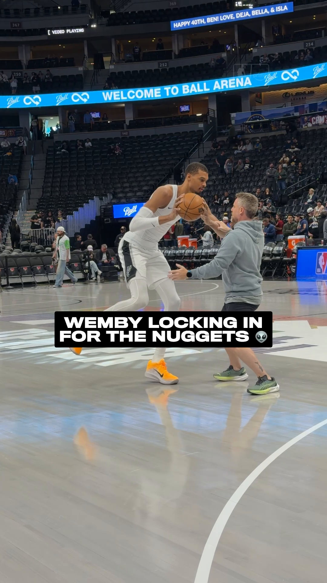Video post by @nbaonprime on Facebook
