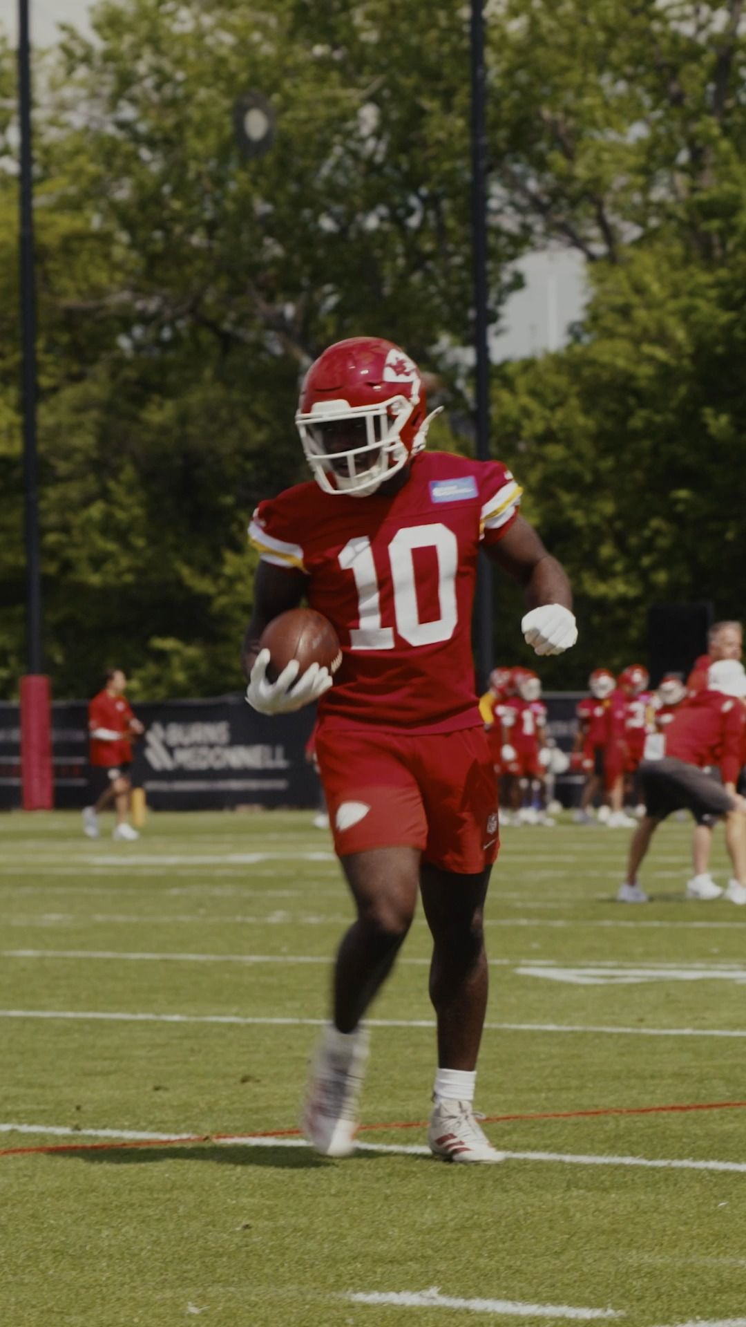Video post by @KansasCityChiefs on Facebook