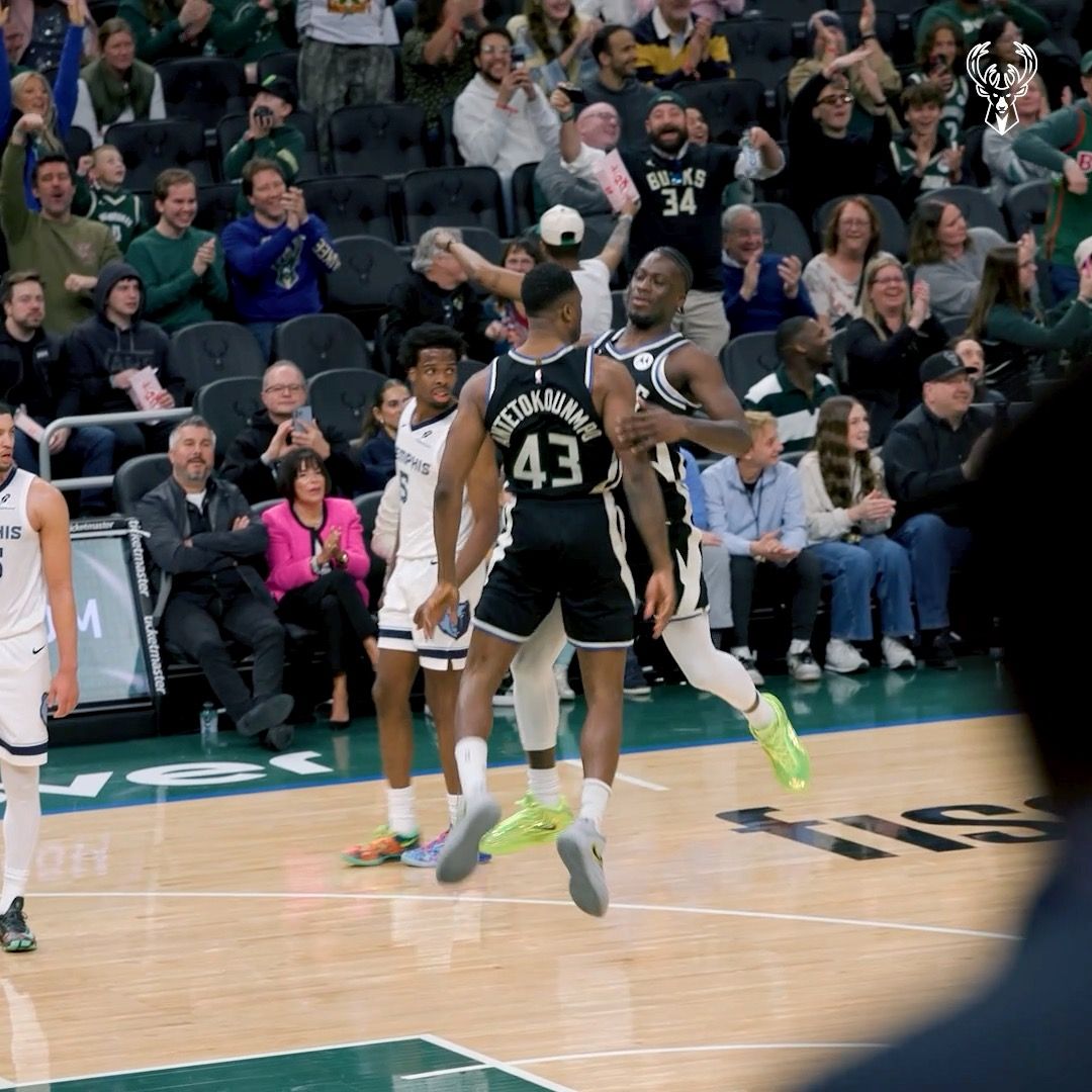Video post by @milwaukeebucks on Facebook