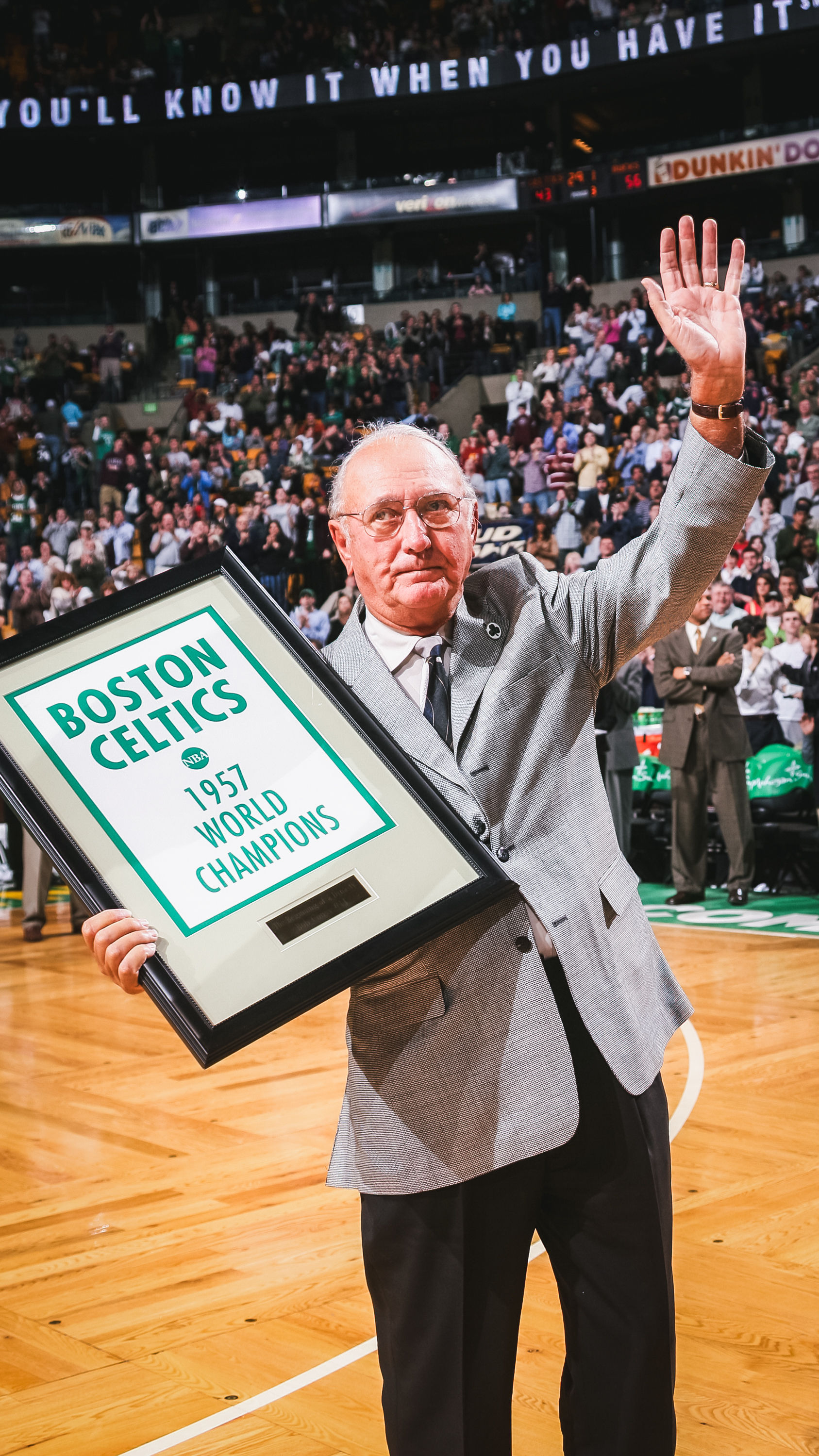Video post by @bostonceltics on Facebook