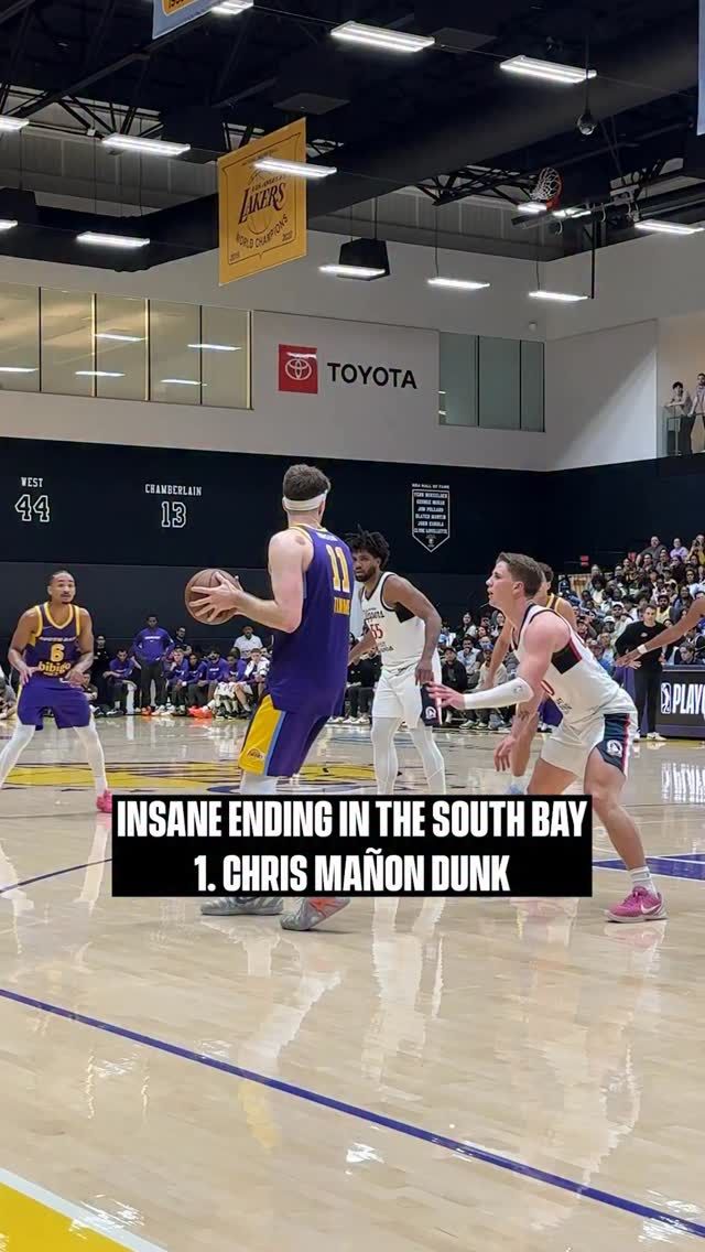 Video post by @SouthBayLakers on Facebook