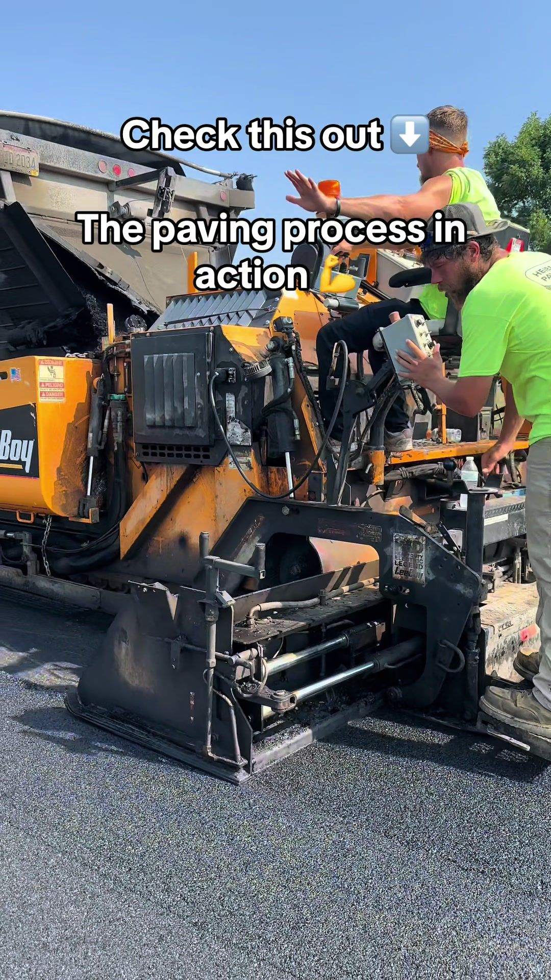 Video post by @heibergerpaving on TikTok