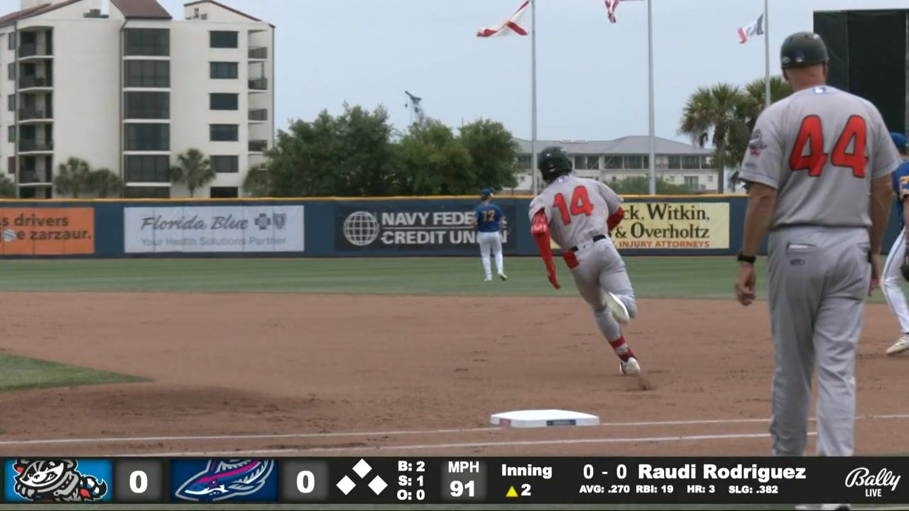 Video post by @trashpandasbaseball on Facebook