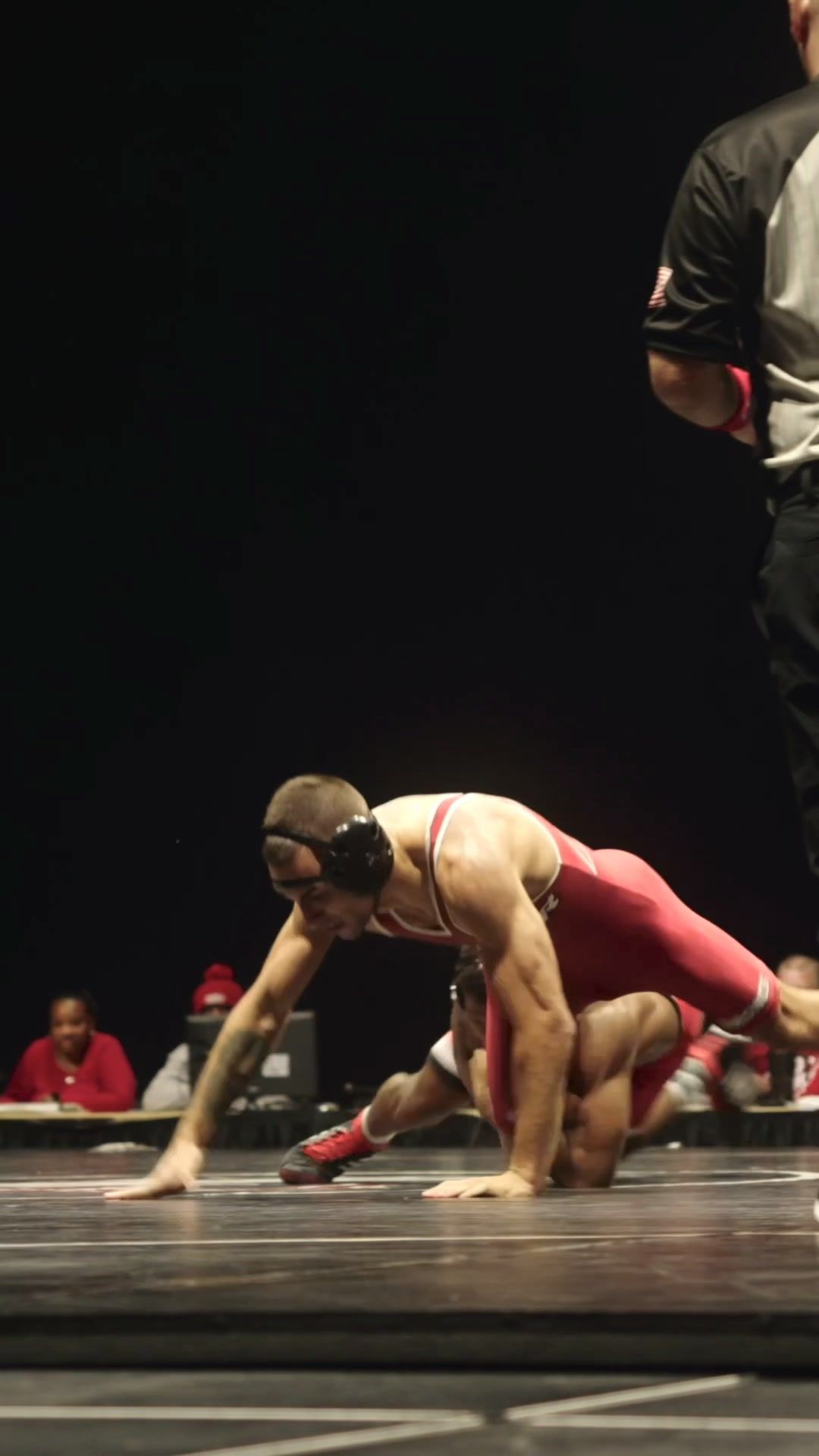 Video post by @NIUWrestling on Facebook