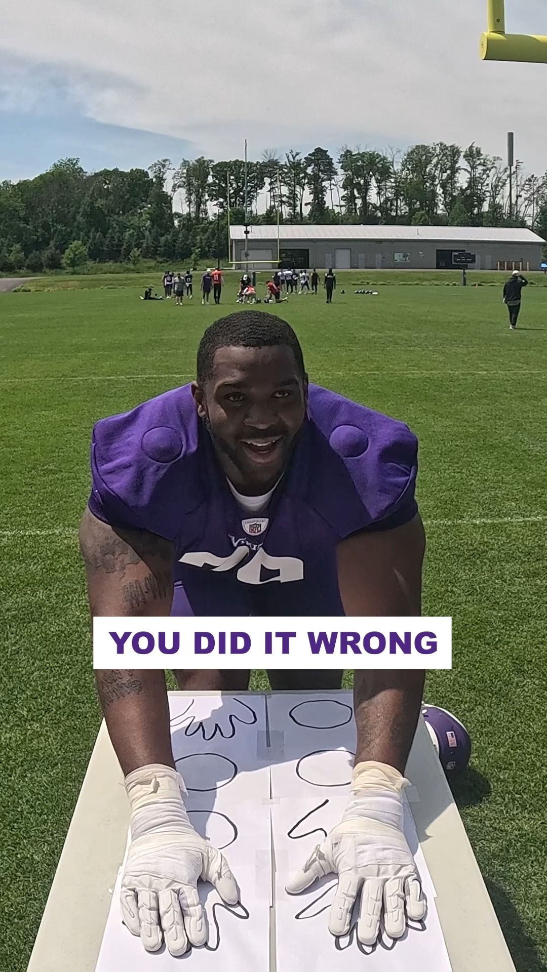 Video post by @minnesotavikings on Facebook