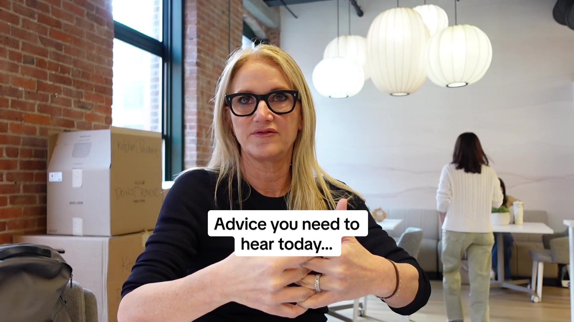 Video post by @melrobbins on TikTok
