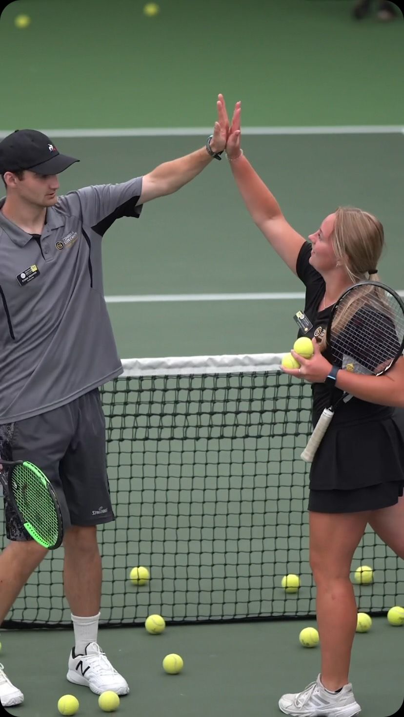 Video post by @TennisAndLifeCamps on Facebook