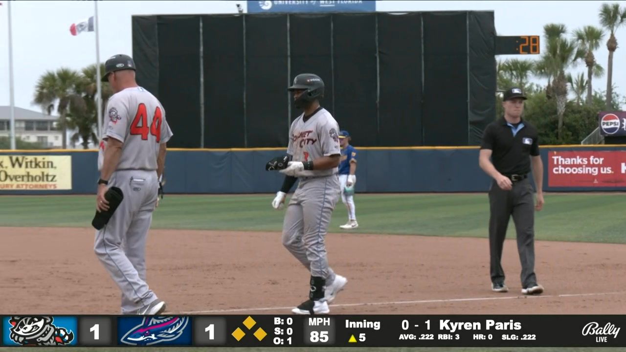 Video post by @trashpandasbaseball on Facebook