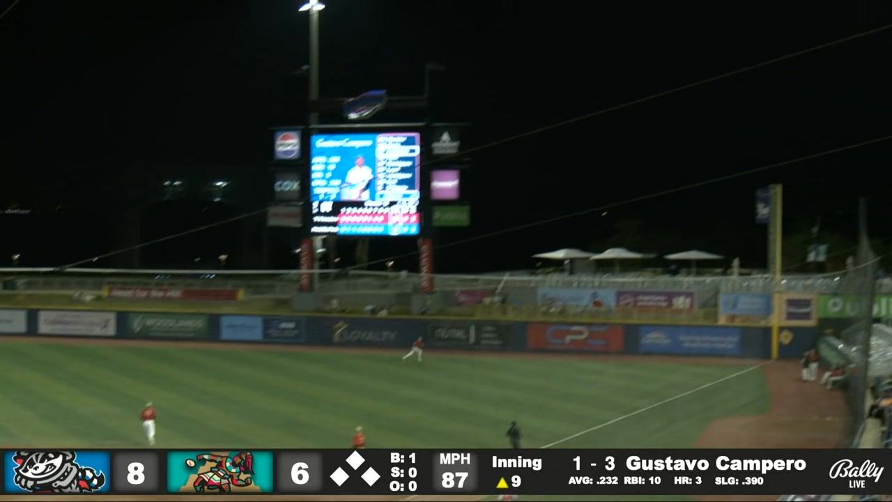 Video post by @trashpandasbaseball on Facebook