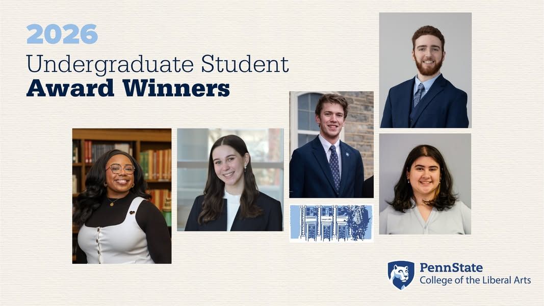 Image post by @PennStateLiberalArts on Facebook