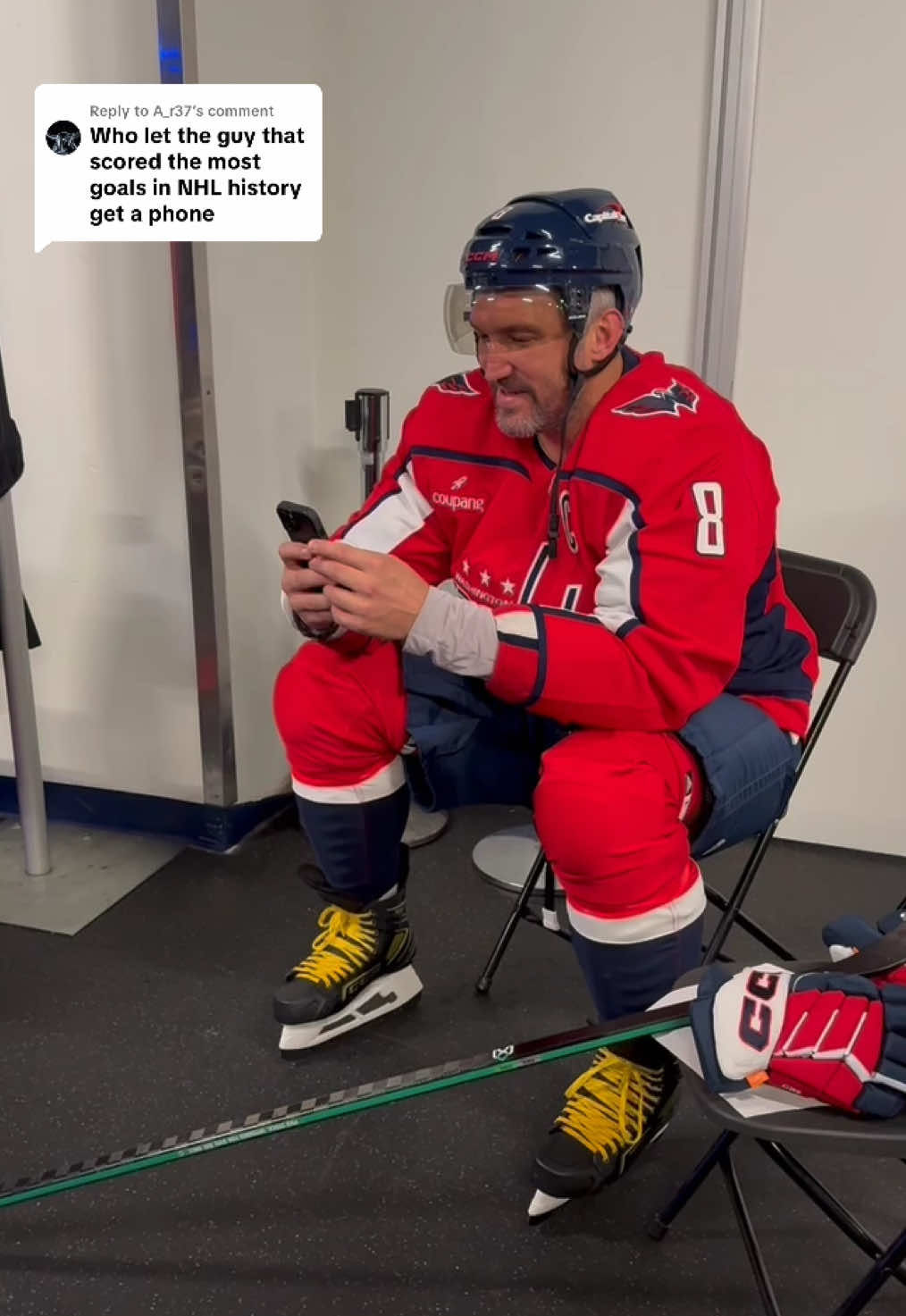 Video post by @capitals on TikTok
