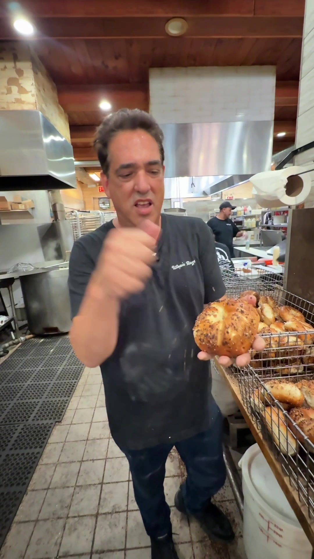 Video post by @utopiabagels on TikTok