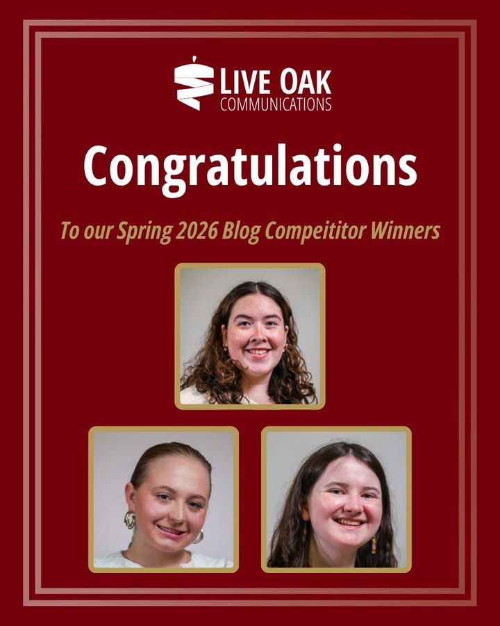 Image post by @LiveOakCommunications on Facebook