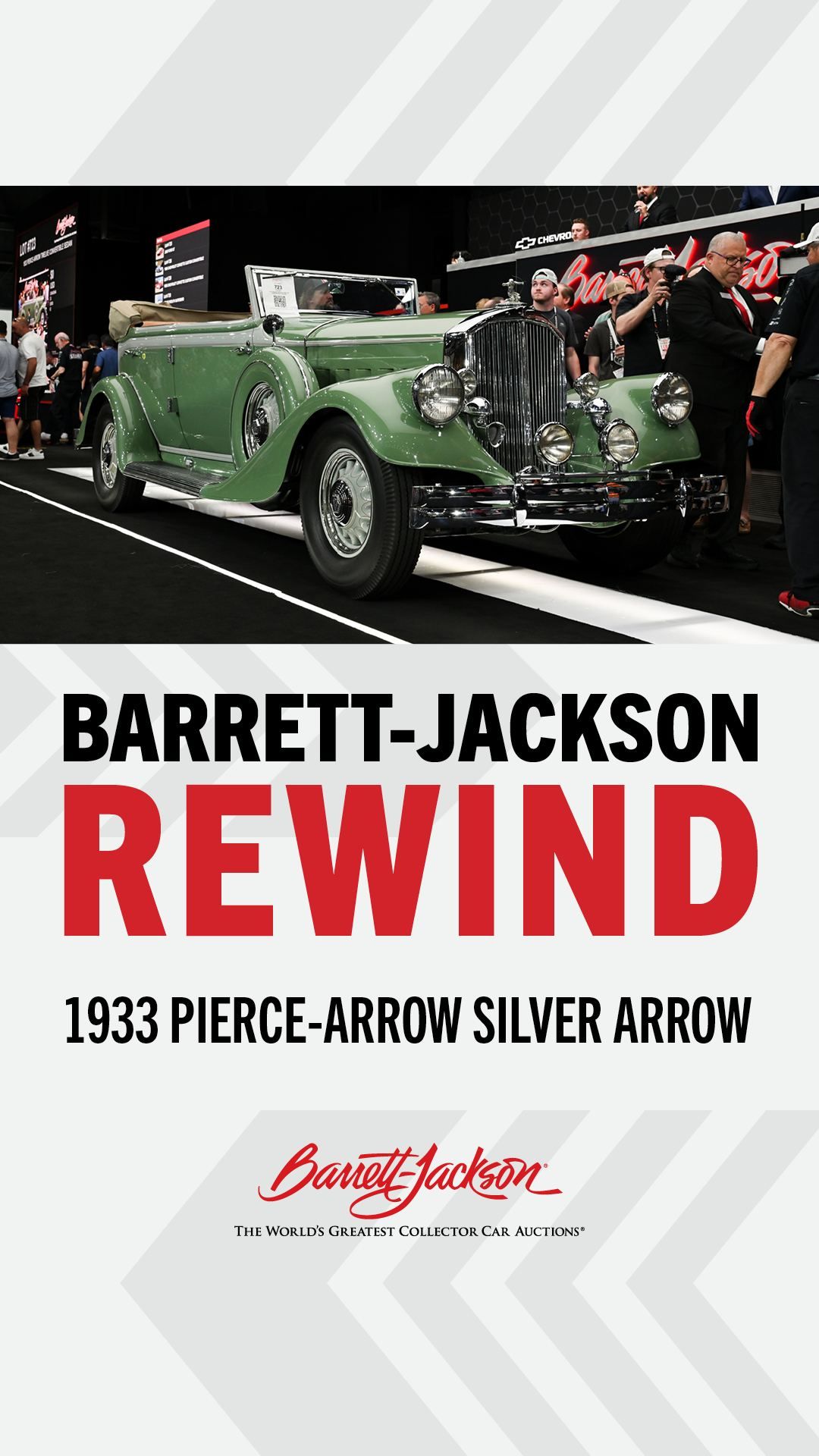 Video post by @barrettjackson on Facebook
