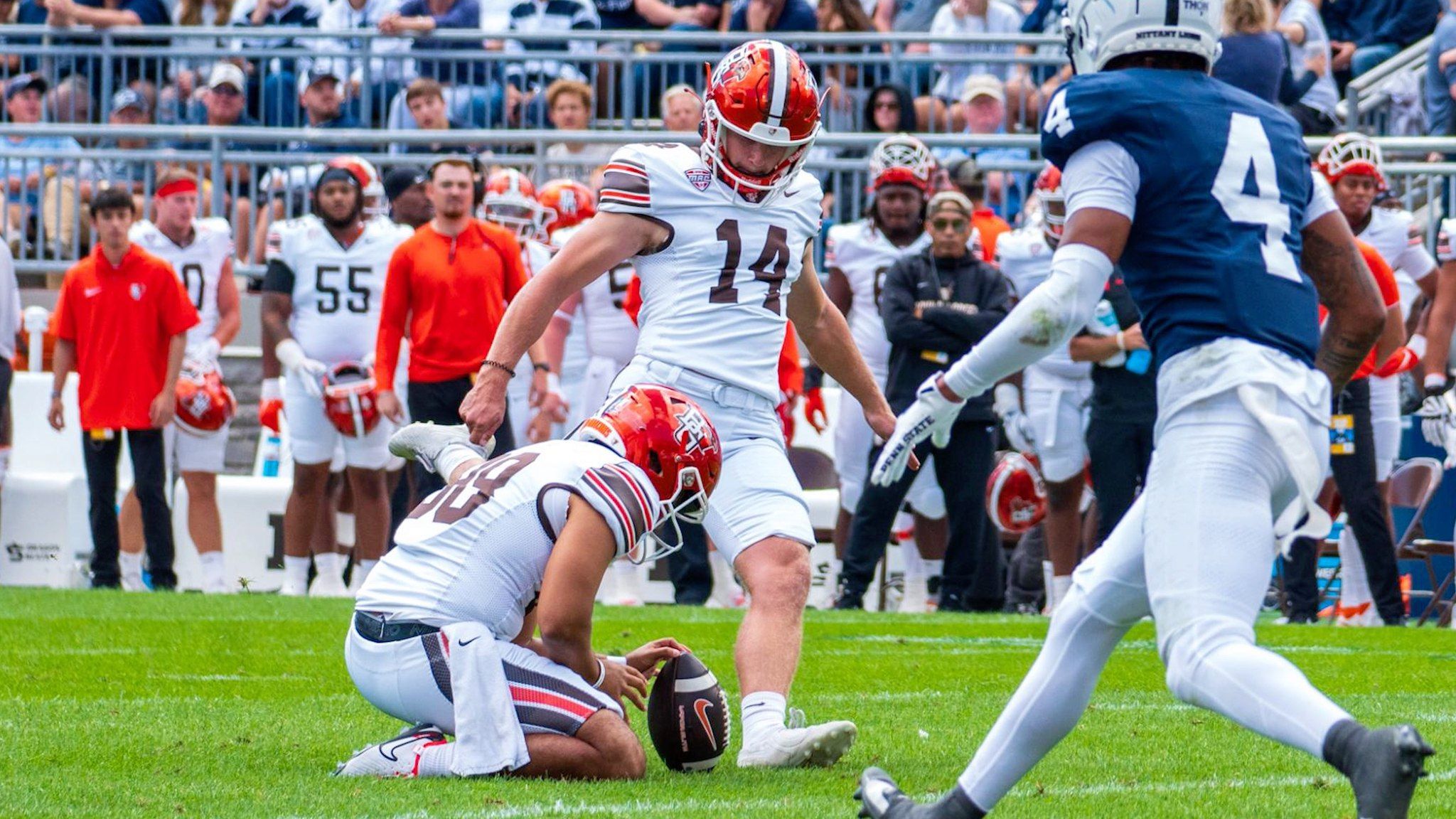 Video post by @BGSUFootball on Facebook