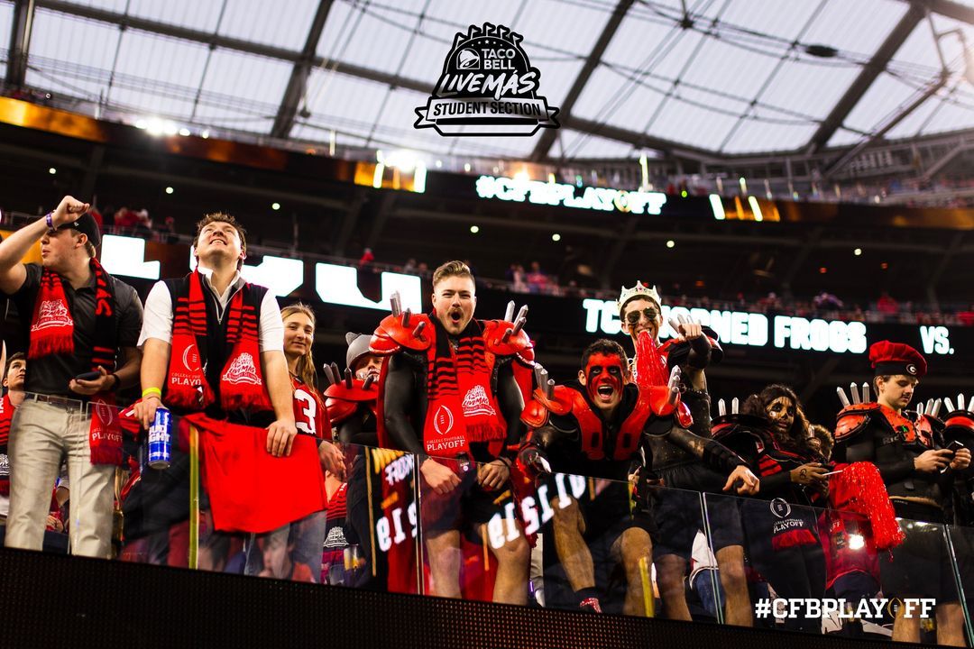 Image post by @CollegeFootballPlayoff on Facebook