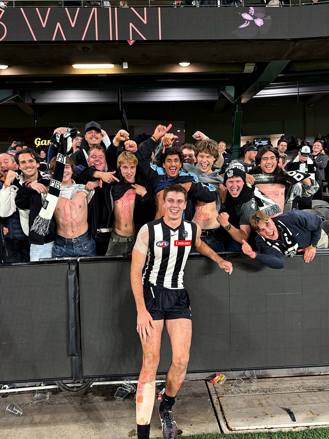 Video post by @collingwoodfc on Facebook