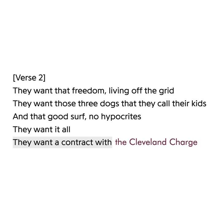 Image post by @chargecle on Facebook