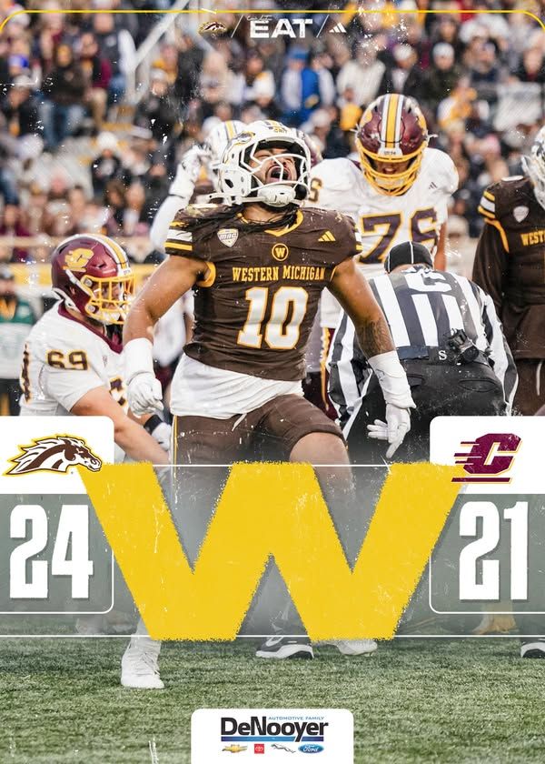 Image post by @wmufootball on Facebook
