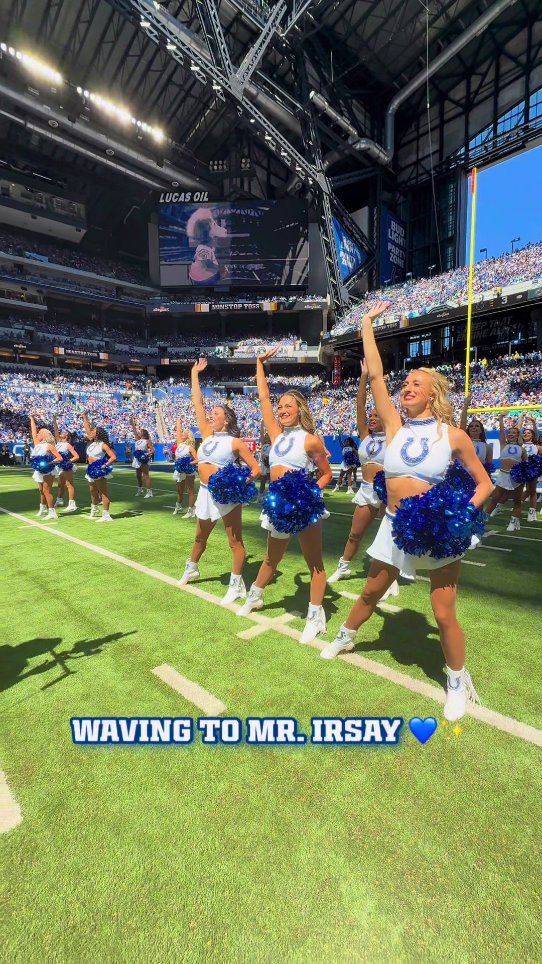 Video post by @coltscheerleaders on TikTok