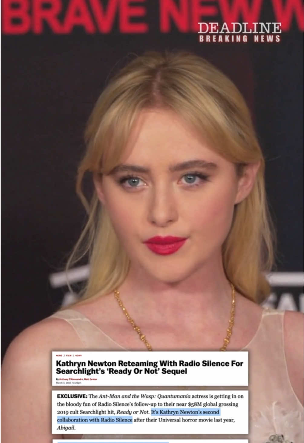 Video post by @deadline on TikTok