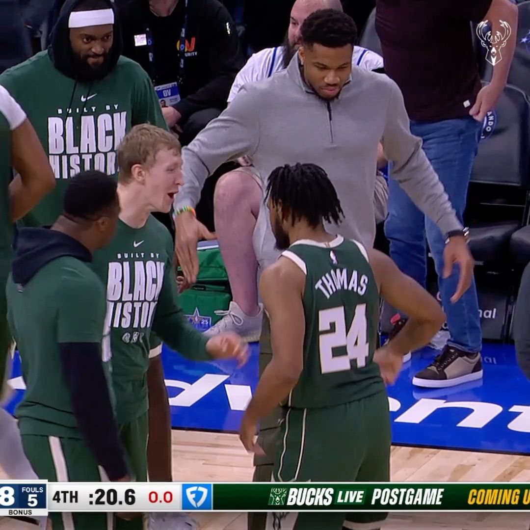 Video post by @milwaukeebucks on Facebook