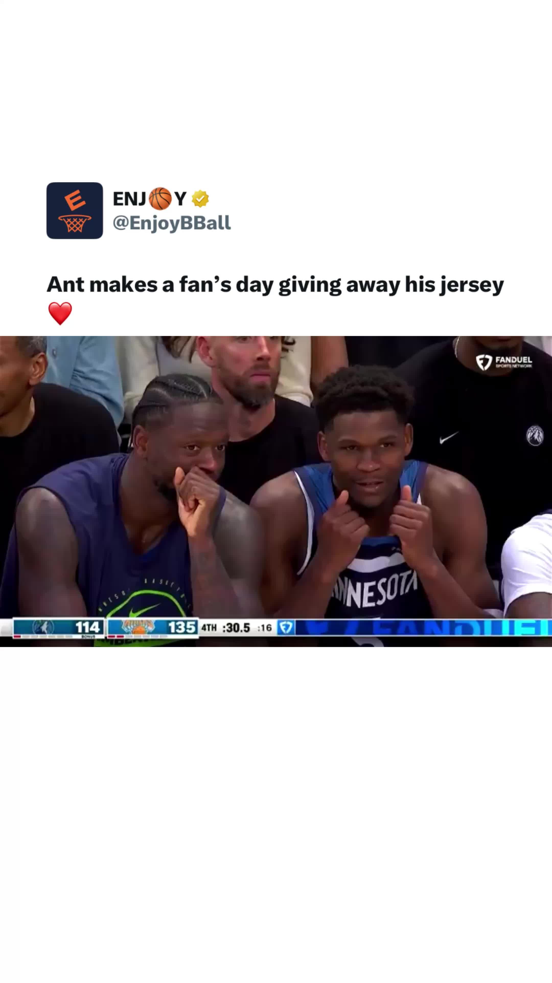 Video post by @enjoybball on TikTok