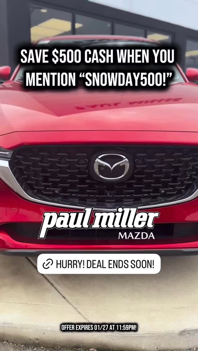 Video post by @PaulMillerMazda on Facebook