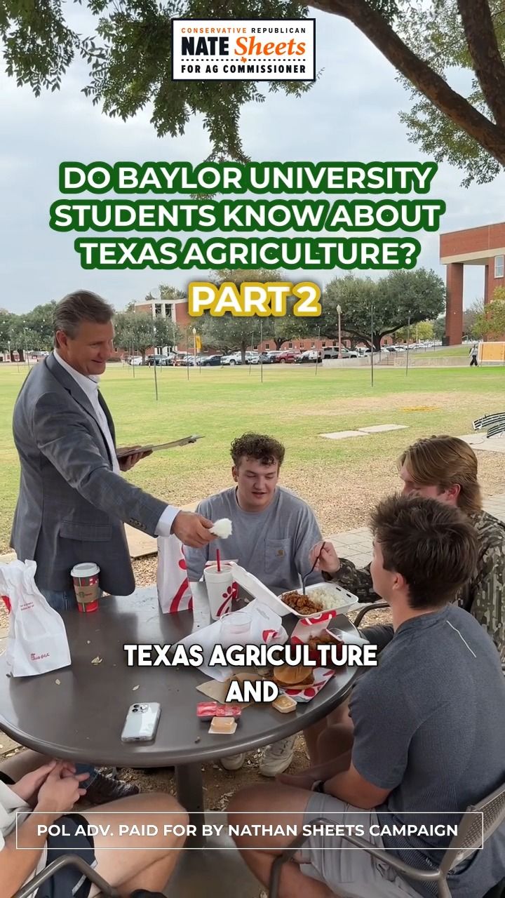 Video post by @natesheetsfortexas on Facebook