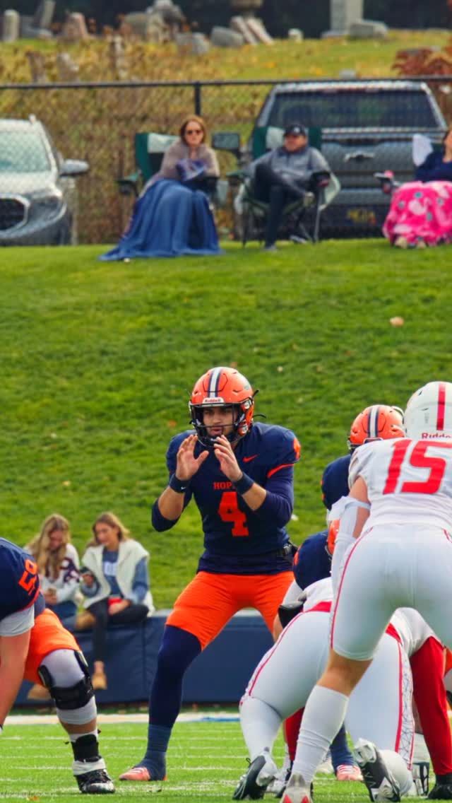 Video post by @hopecollegefootball on Facebook