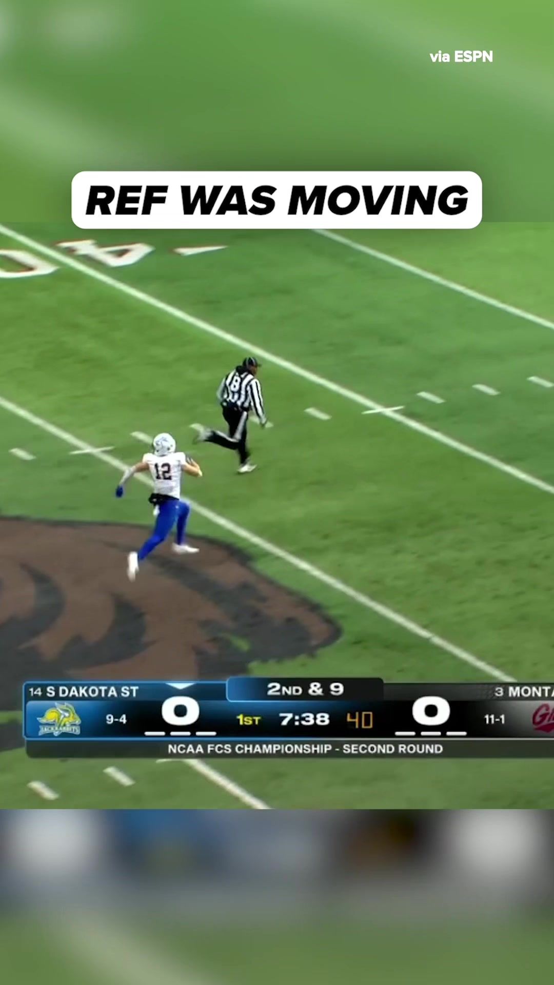 Video post by @cbssportscfb on TikTok