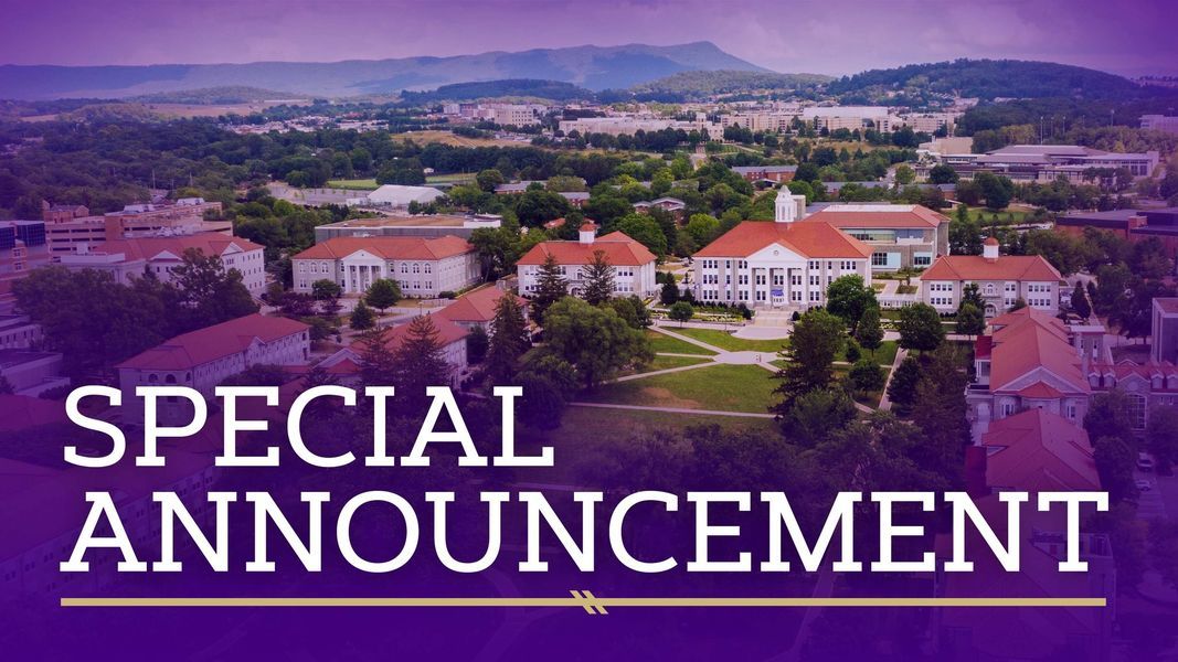 Image post by @jamesmadisonuniversity on Facebook